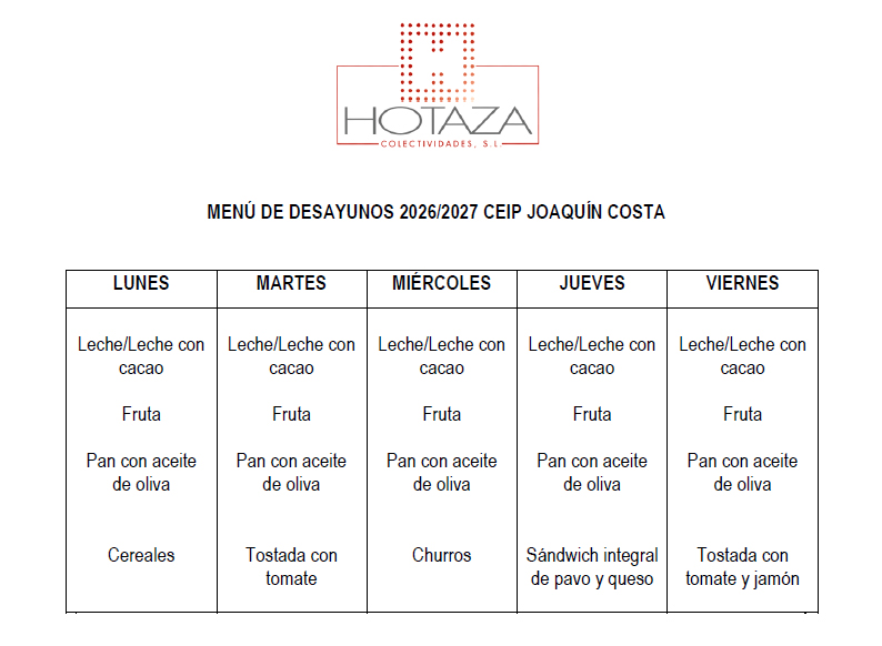 Desayunos Hotaza